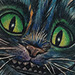 Tattoos - Cheshire Cat Tattoo - 70320
